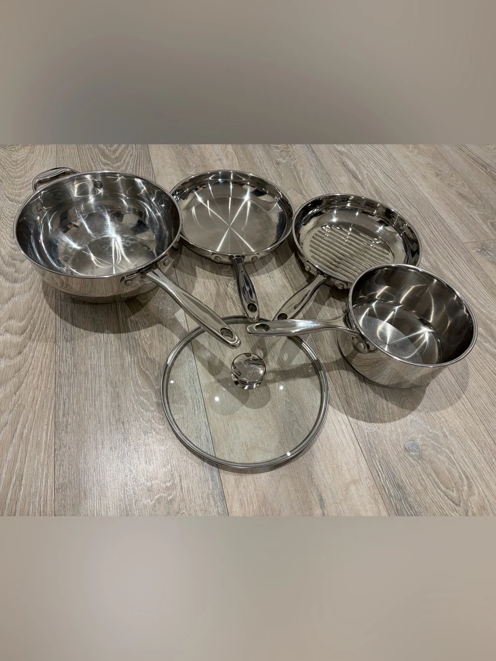 Wolfgang puck BISTRO ELTE COLLECTION bundle Stainless Steel Cookware